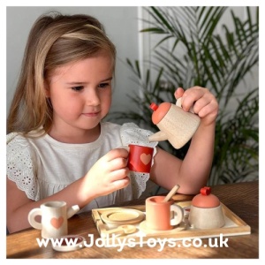 Wooden Tea Time Set